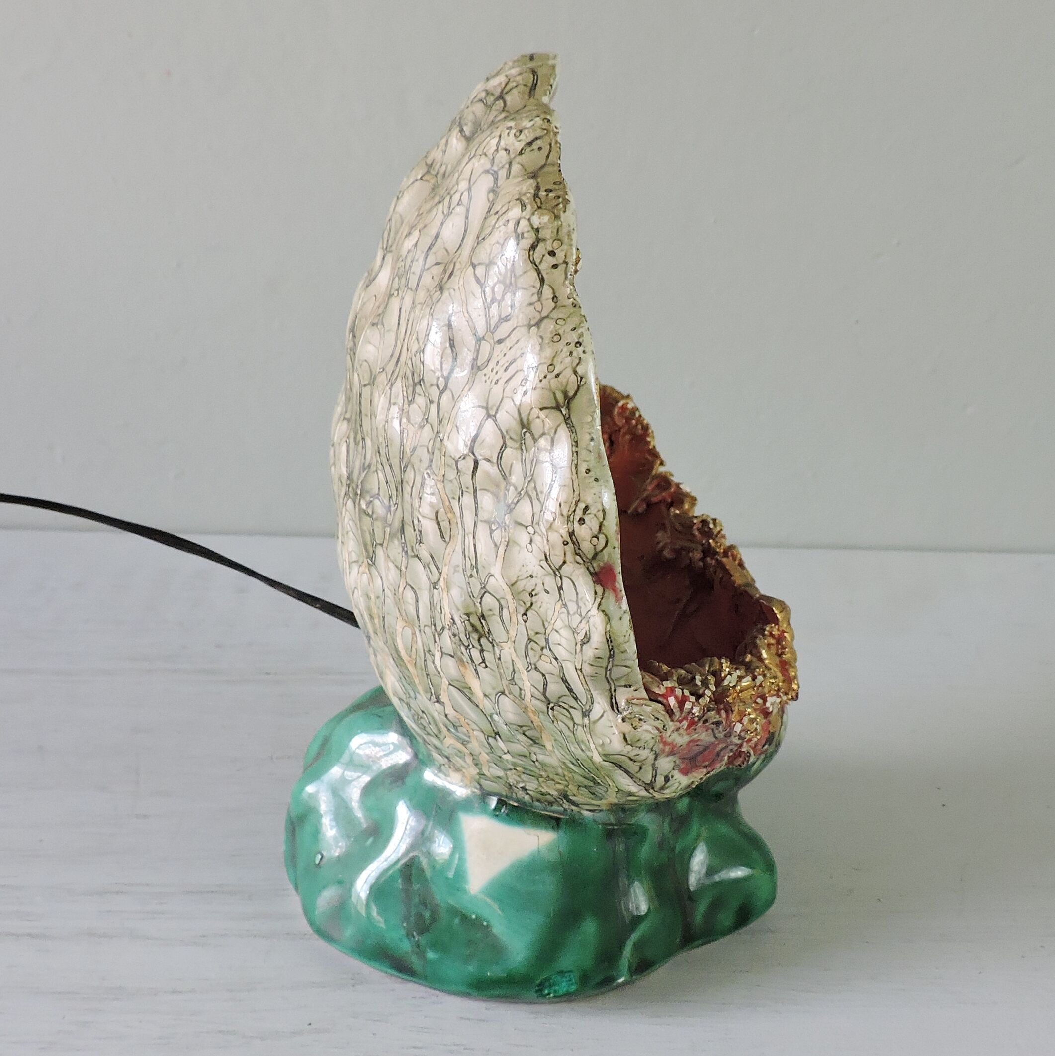 Vintage lamp Vallauris style France 50s