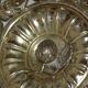 Plat de monstrance argent massif Russie Kiev XX°