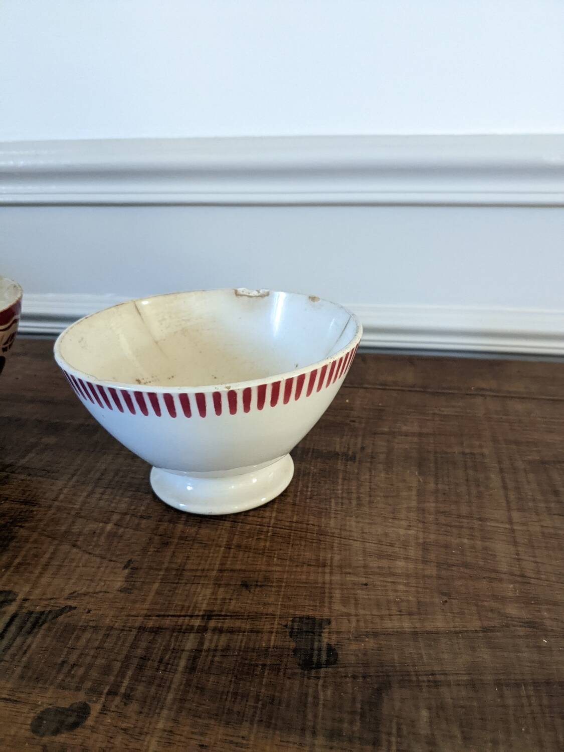 2 old bowls