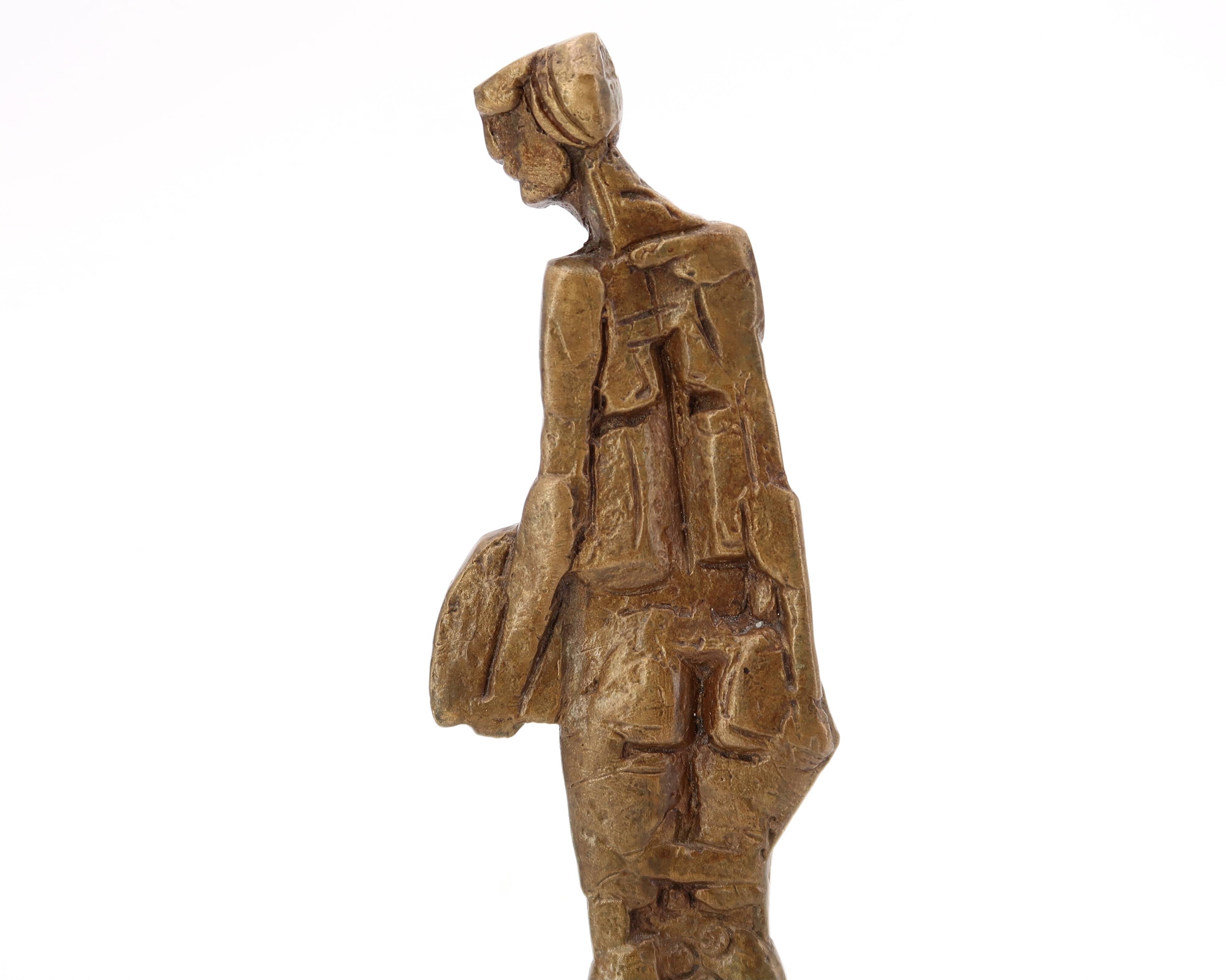 Bronze sculpture by Jivko Sedlarski, 1970s