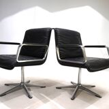 Wilkhahn Delta set of 2 conference/dining chairs from Delta Group