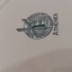 Lot de 3 assiettes plates terre de fer St-Amand "Athénes"