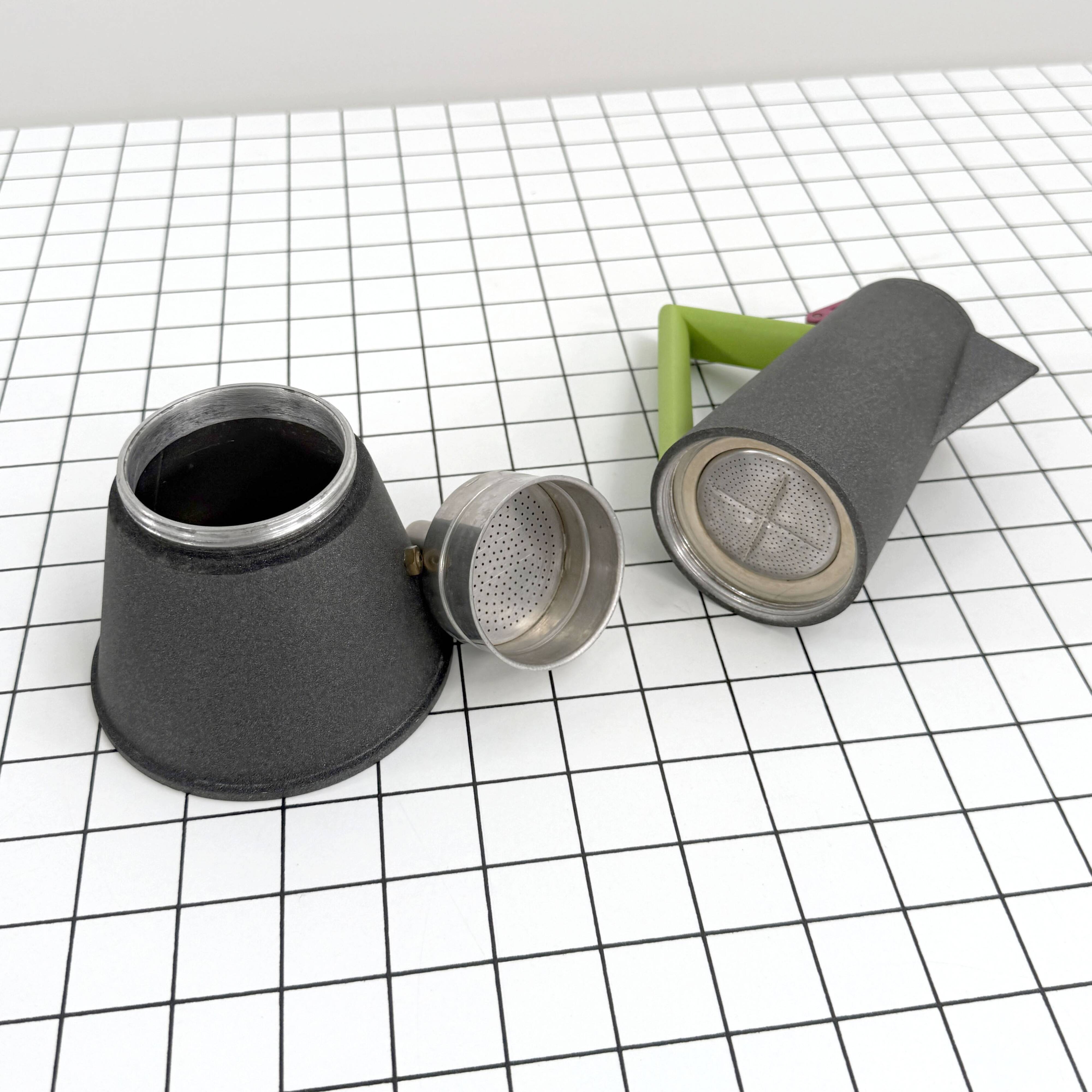 Memphis coffee maker by Ettore Sottsass for Lagostina, 1980