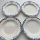 Set of iron earth plates