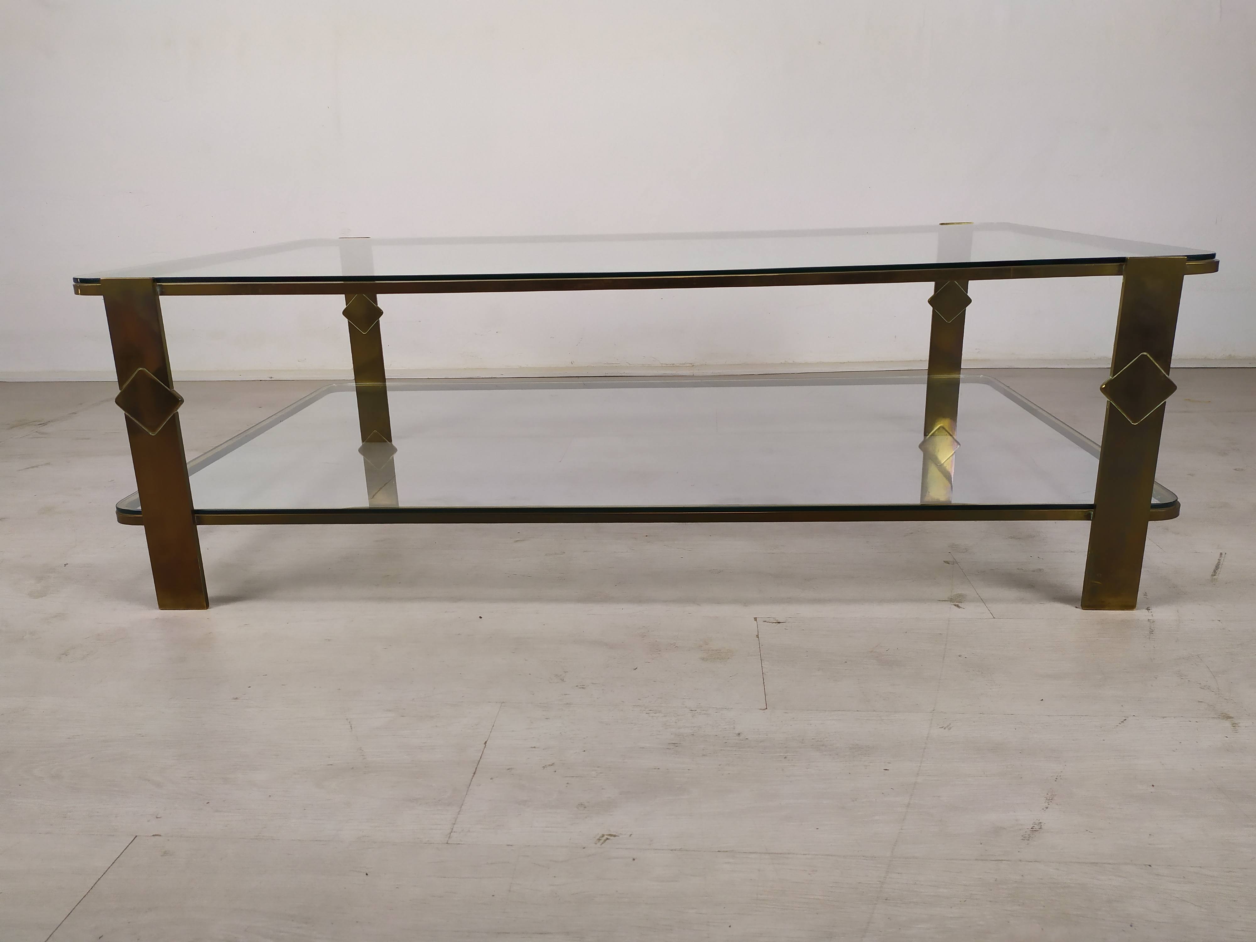Coffee table bronze house malabert