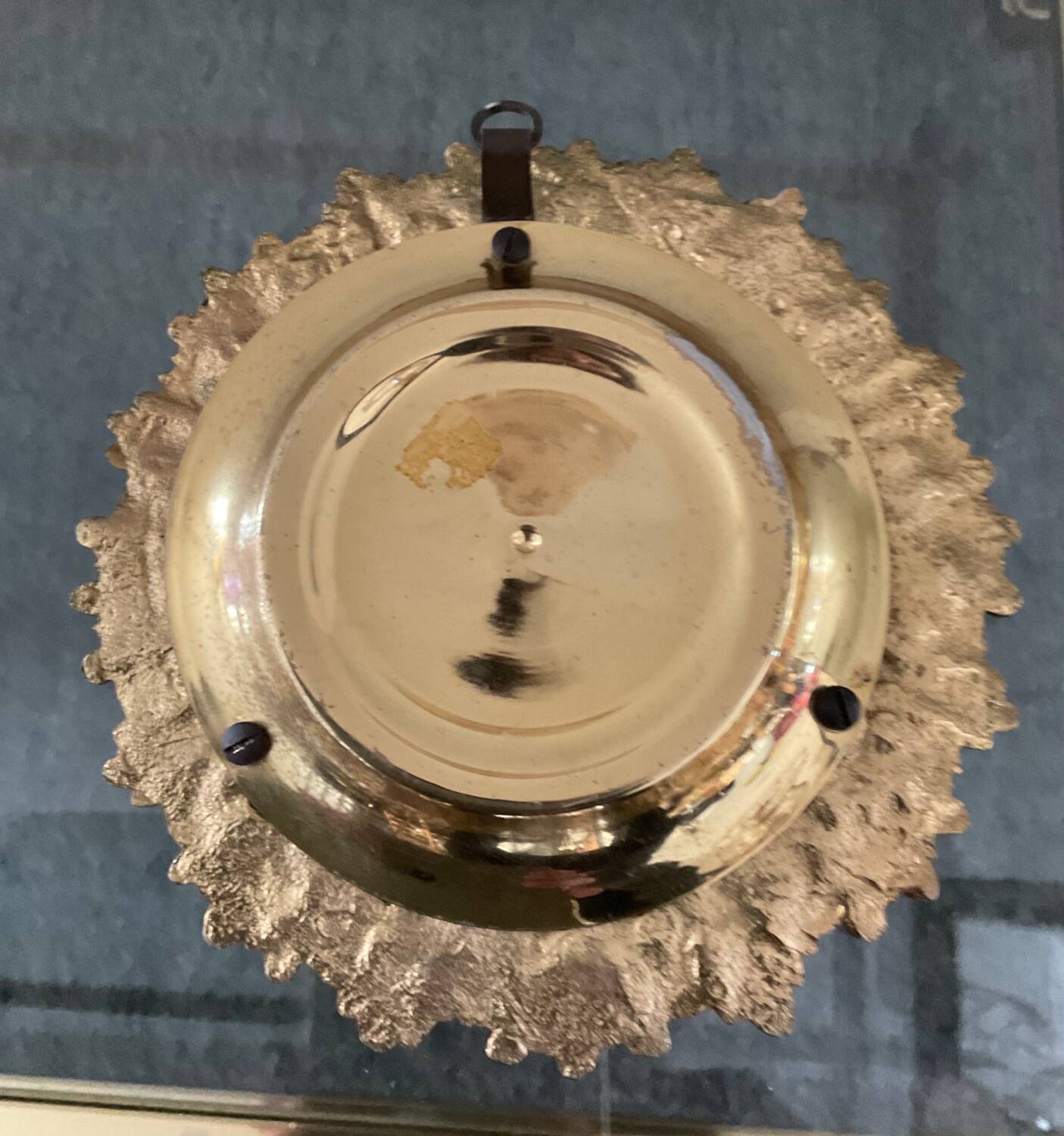 Miniature Witch's Eye Mirror in Bronze