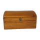 Coffret vintage en bois massif