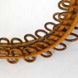 Albini Italian Rattan Mirror