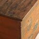 Antique Chinese painted elm wood chest – China, circa 1900