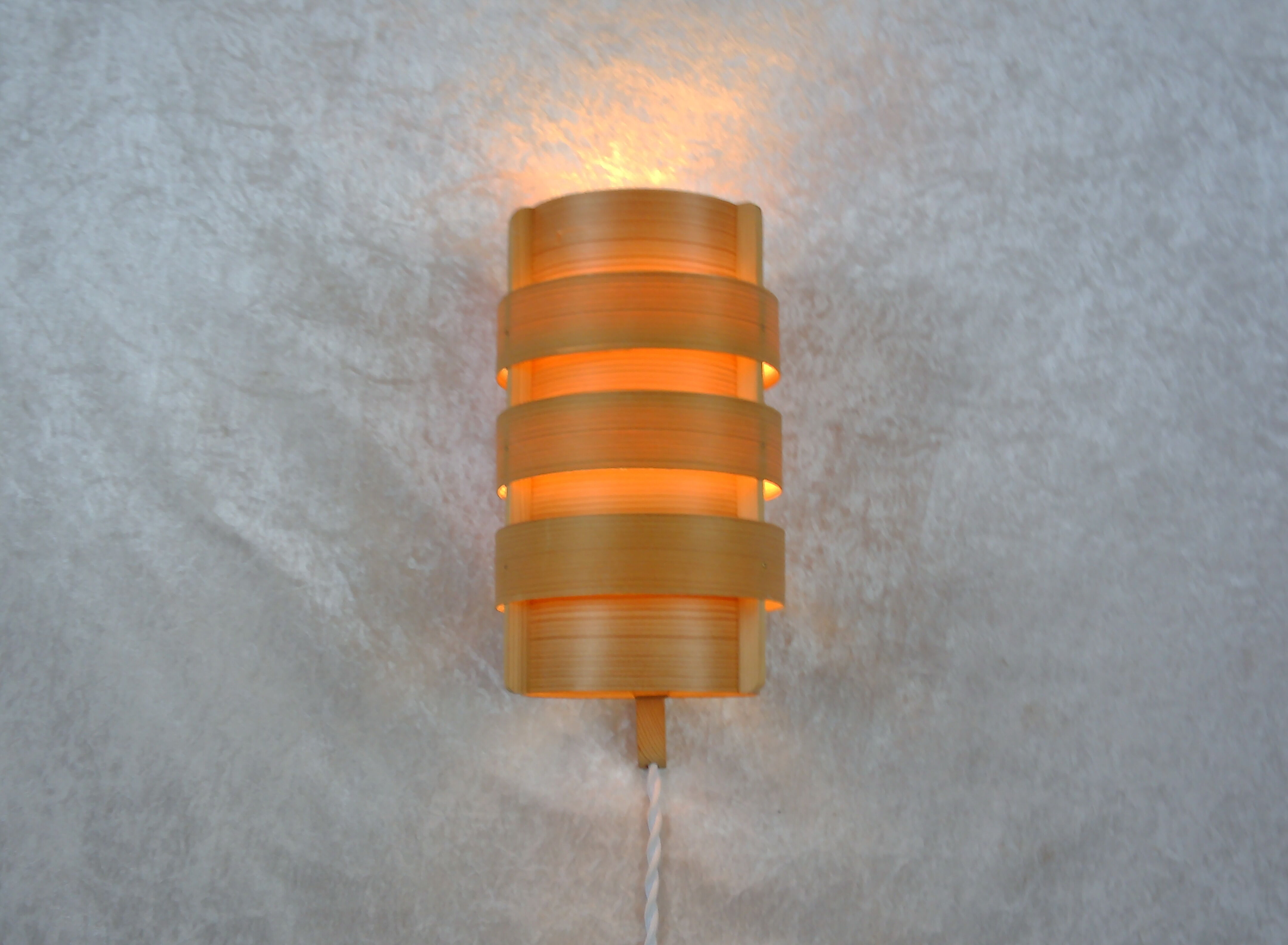 V280 wooden sconce by Hans-Agne Jakobsson, Sweden