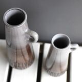 Mid-century modern art ceramic vases by Ingrid Atterberg for Upsala-Ekeby, 1970s, set of 2