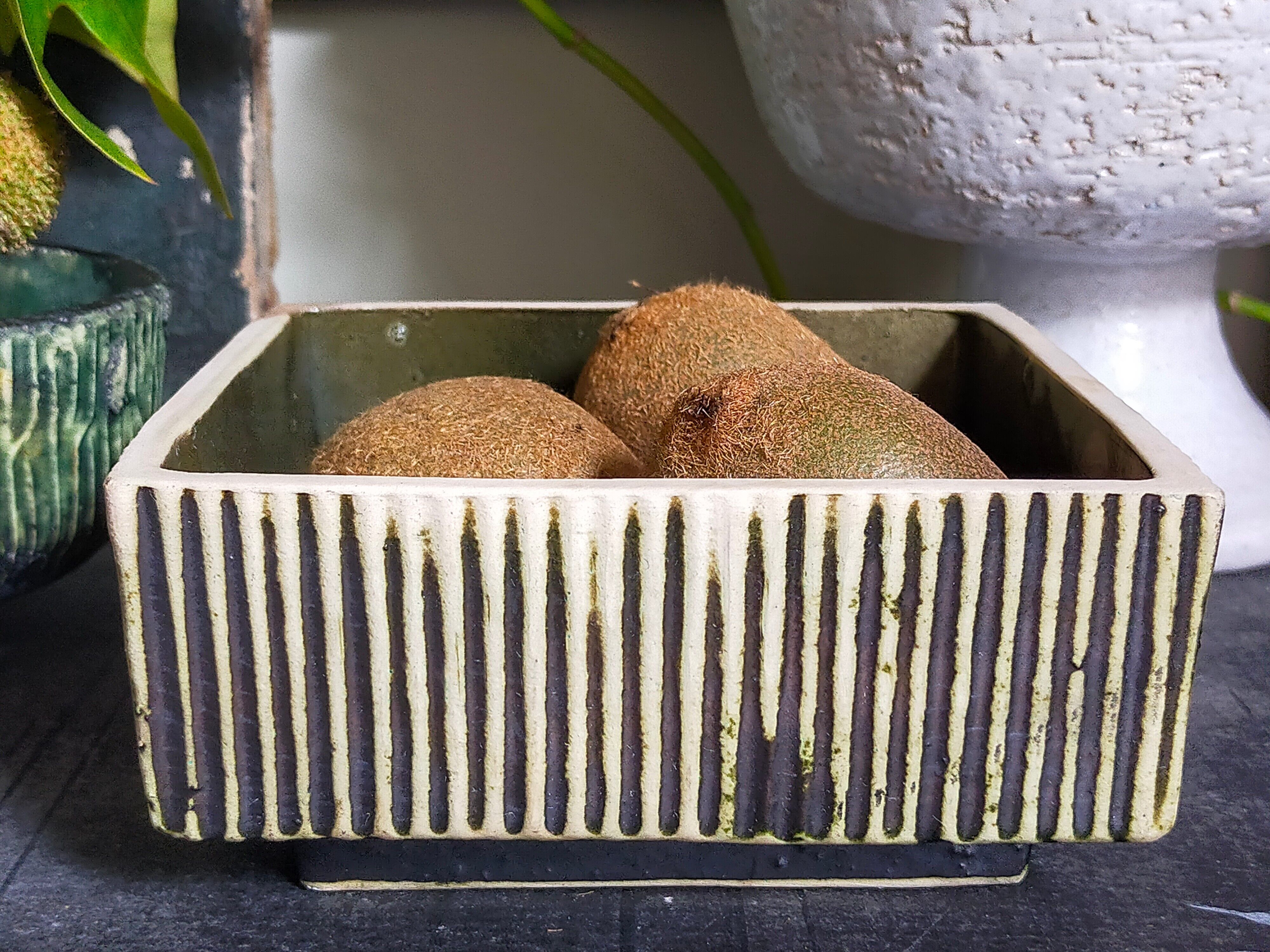 Vintage ceramic ikebana vase