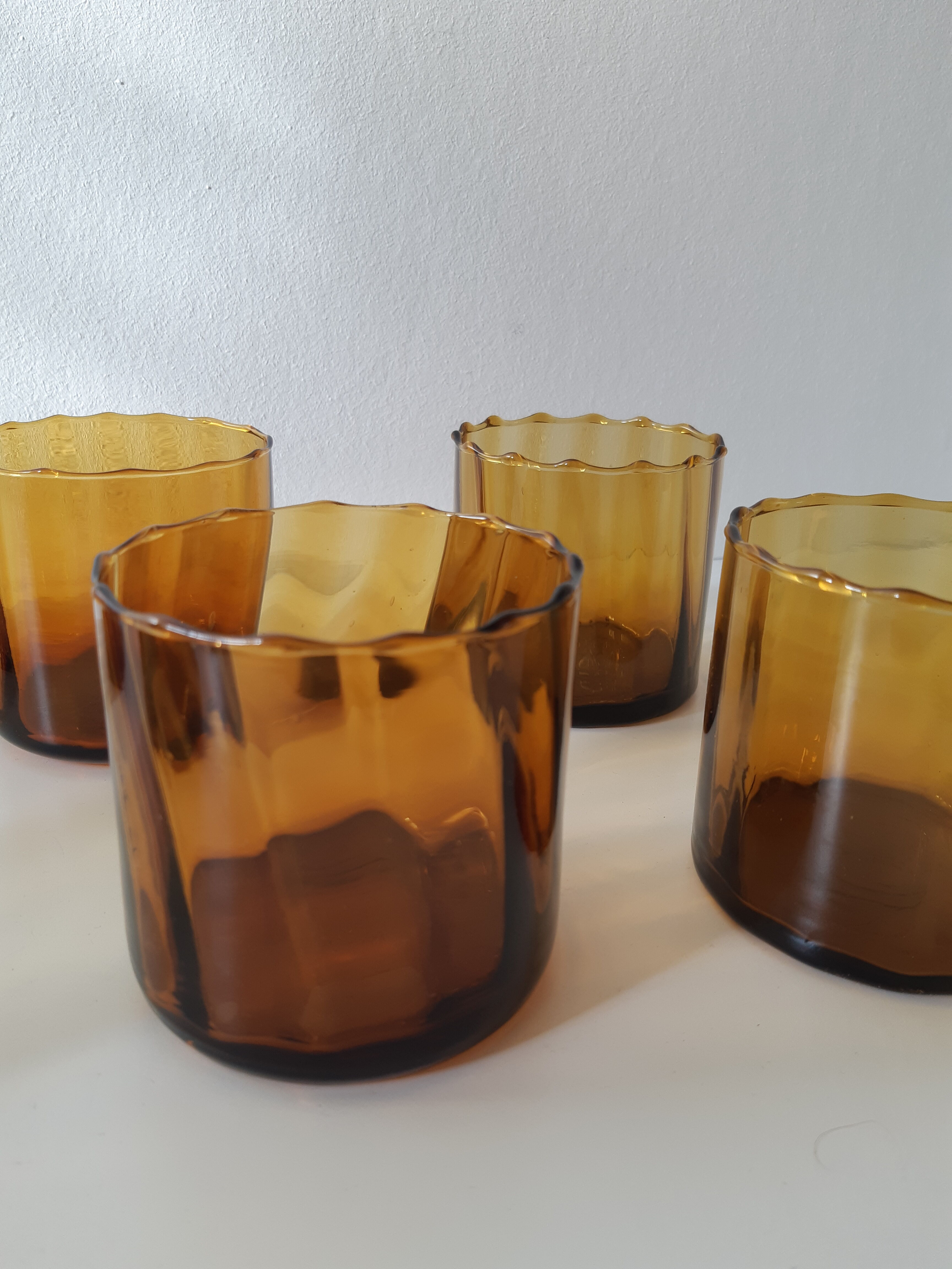 Vintage whiskey glasses