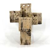 Vase en céramique brutaliste, années 1960