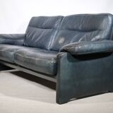 DE SEDE DS 70 design leather sofa, three-seater