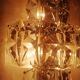 Kinkeldey glass wall lamp. 1970s
