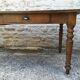 Table de ferme en chêne