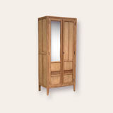 Parisian art deco cabinet 1930 raw wood