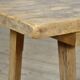 Table de boucher/table de ferme vintage en chêne, 1920s