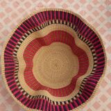 Suspension Panier Bolga Africain fait-main coloré bohème