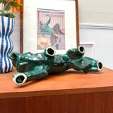 Green lion ceramic