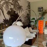 Floor lamp arch foot marble