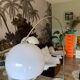 Floor lamp arch foot marble