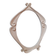 Art Deco mirror 76x60cm