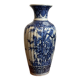 Vase chinois en blanc bleu