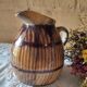 Old sandstone pitcher vase