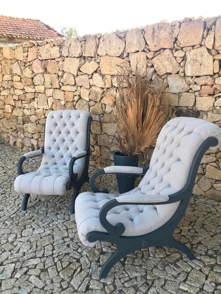 Victoria Chesterfields armchairs