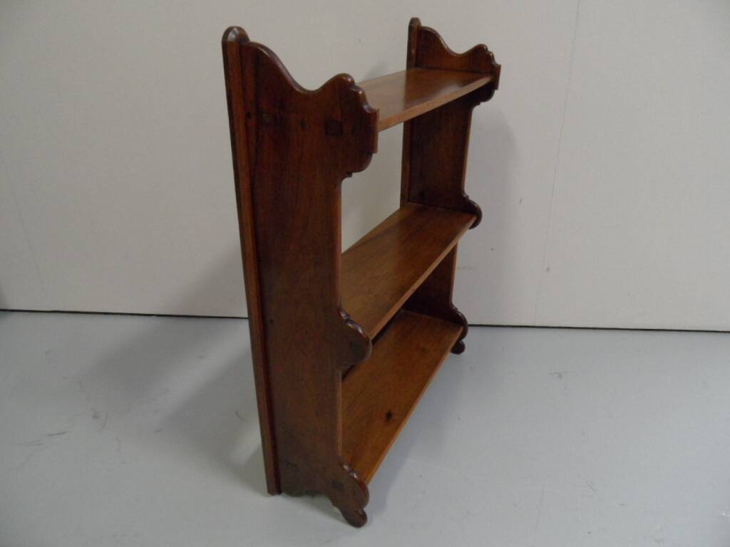 Antique walnut hanging rack