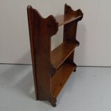 Antique walnut hanging rack