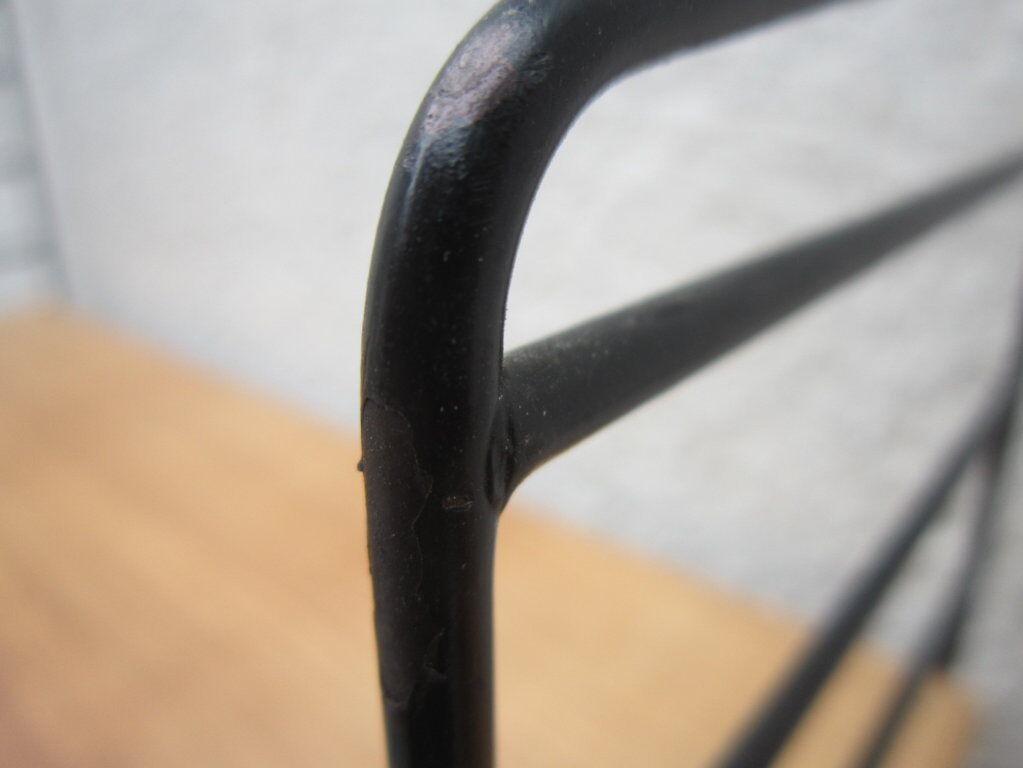 Large shelf String of the ' 60s, solid oak shelves