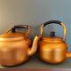 Golden teapot
