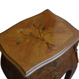 Pair of french bedside cabinets in kingwood
