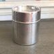 Cigarette box silver metal