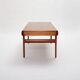 Extendable coffee table designed by Johannes Andersen for Uldum Møbelfabrik, Denmark, 1960s.