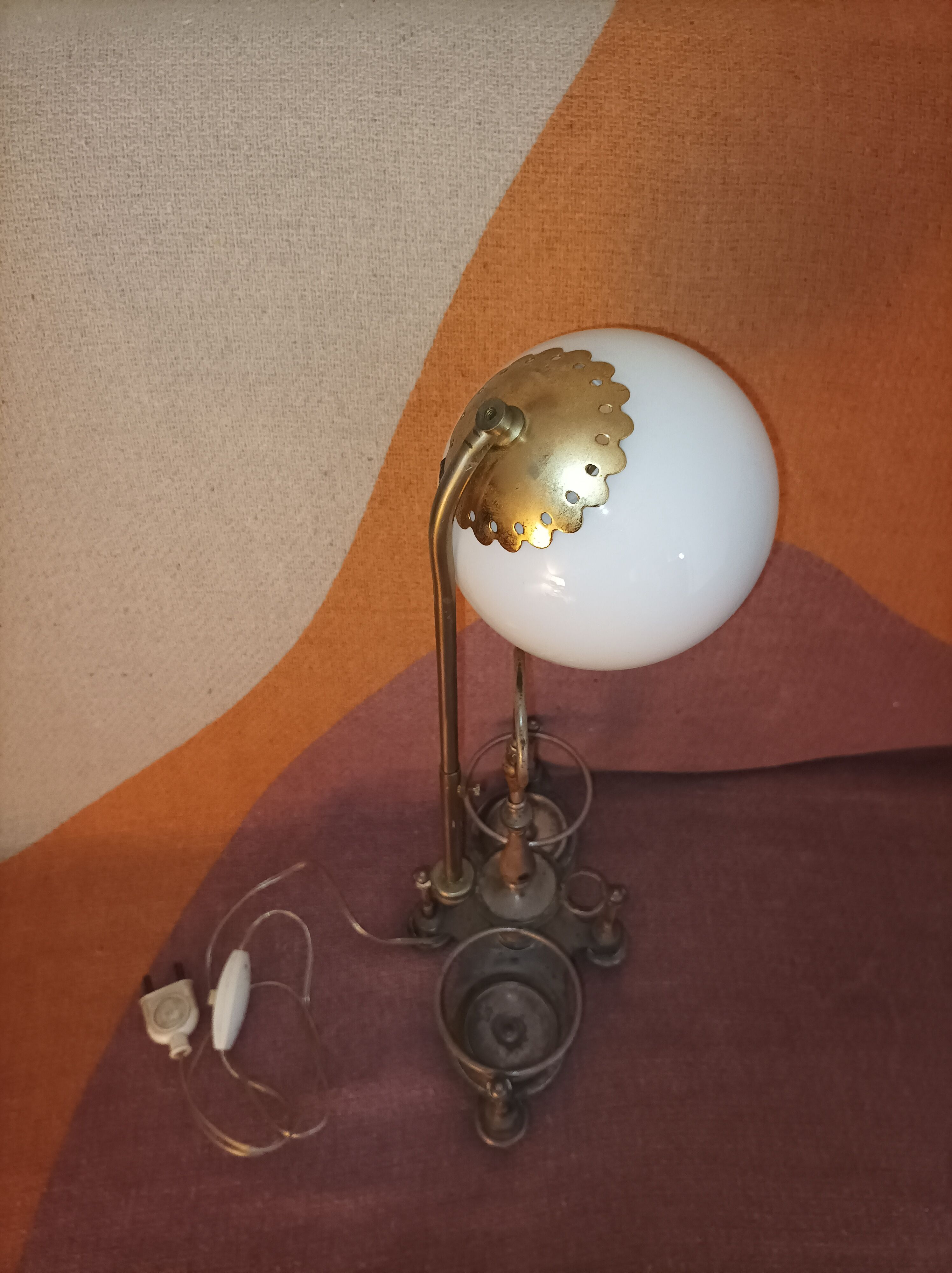 Artdeco lamp signed christofle