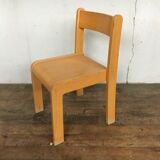 Vintage children's chair retro 60s wooden furniture antic image 0 vintage retro children's chair year