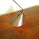 Table lamp, tiltable and adjustable, grey metal