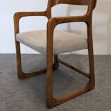 Baumann sled chair from the 60s/70s
