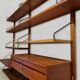 Midcentury Danish design wall unit shelf Poul Cadovius Royal System