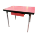 Red table in formica