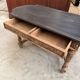 Console en chêne 19ème