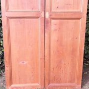 Paire de portes 248x129cm anciennes
