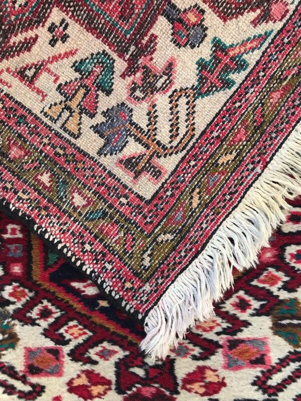 Vintage Persian Heriz done hand 62 corridor carpet x 340 cm