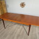 Table salle à manger scandinave en teck