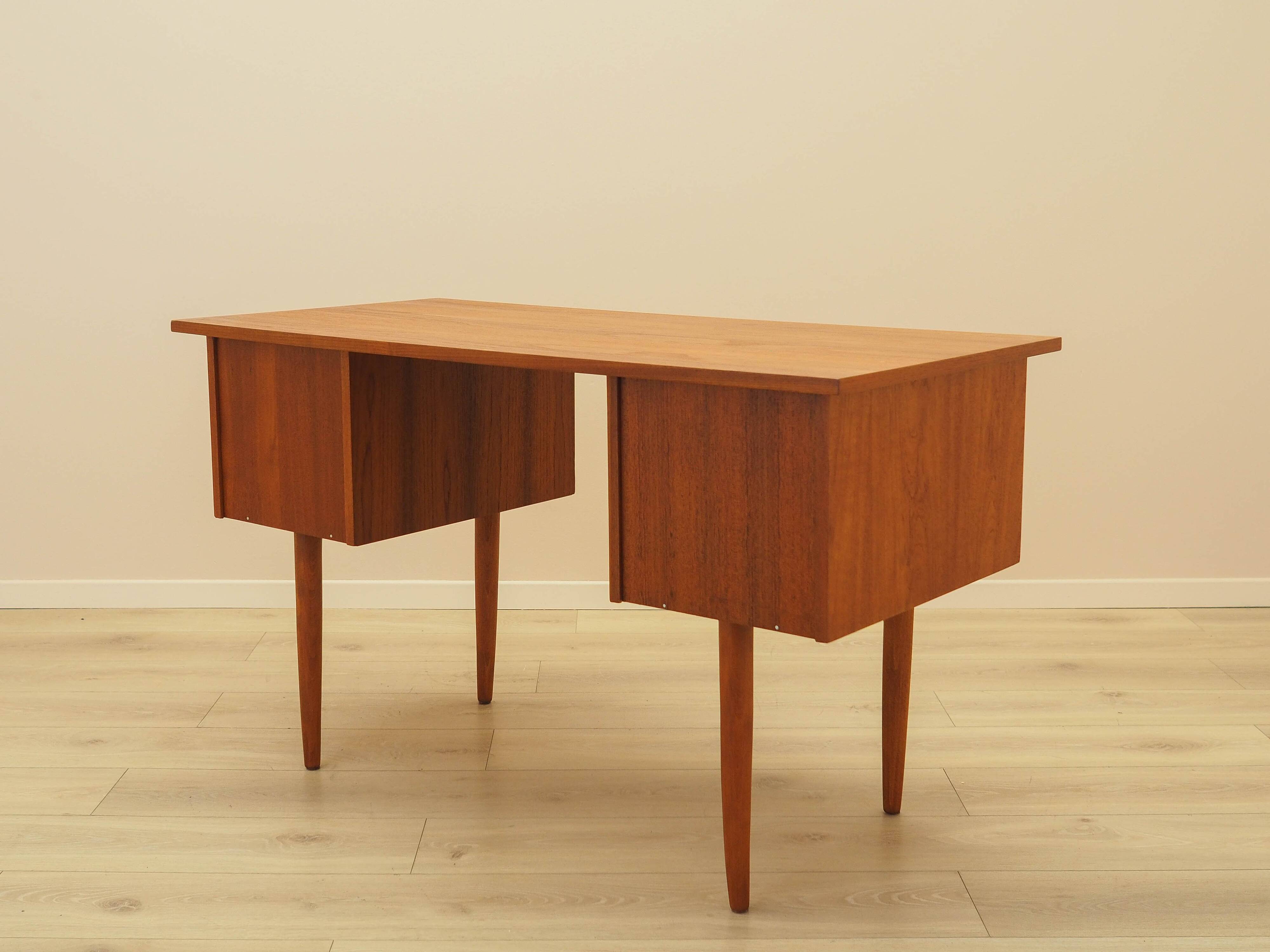 Teak desk, Danish design, 1970s, made in Denmark