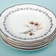 6 dessert plates Sarreguemines K5412